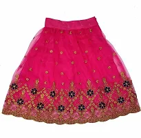 KRISHNAV ENTERPRISE KIDS LEHENGA CHOLI (5-6 Years, Dark pink)-thumb4