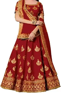 Kids Lehenga Choli Dupatta Set-thumb1