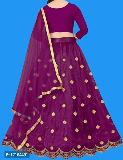 Kids Lehenga Choli Dupatta Set-thumb2