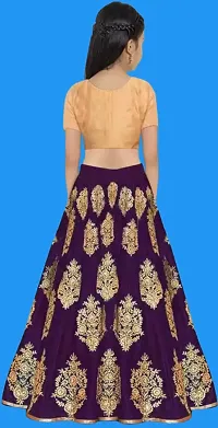 Kids Lehenga Choli Dupatta Set-thumb1