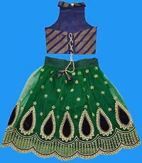 Kids Lehenga Choli Dupatta Set-thumb1