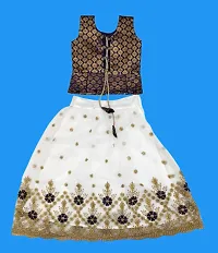 Kids Lehenga Choli Dupatta Set-thumb1