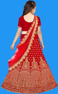 Kids Lehenga Choli Dupatta Set-thumb1