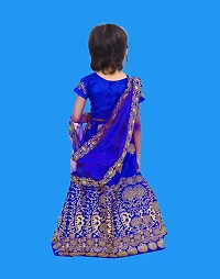 Kids Lehenga Choli Dupatta Set-thumb1