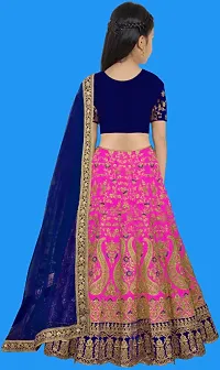 Kids Lehenga Choli Dupatta Set-thumb1