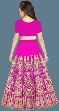 Kids Lehenga Choli Dupatta Set-thumb1