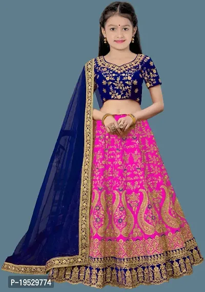 kids embroidery lehenga choli-thumb0