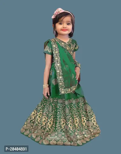 Kids Lehenga Choli Dupatta Set