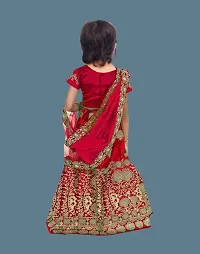 Kids Lehenga Choli Dupatta Set-thumb1