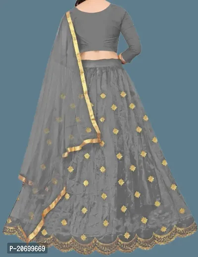 Kids Lehenga Choli Dupatta Set-thumb2