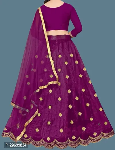 Kids Lehenga Choli Dupatta Set-thumb2