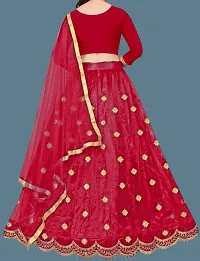 Kids Lehenga Choli Dupatta Set-thumb1