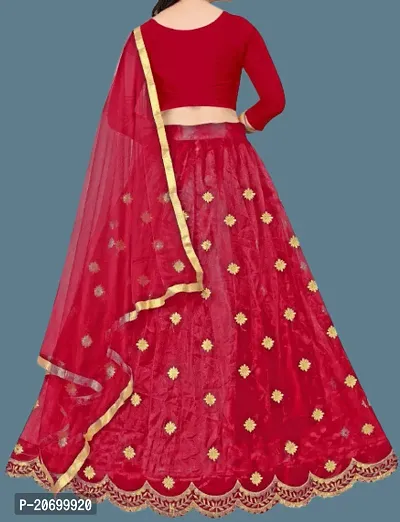 Kids Lehenga Choli Dupatta Set-thumb2