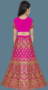 Kids Lehenga Choli Dupatta Set-thumb1