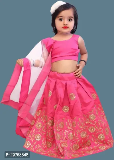 Kids Lehenga Choli Dupatta Set