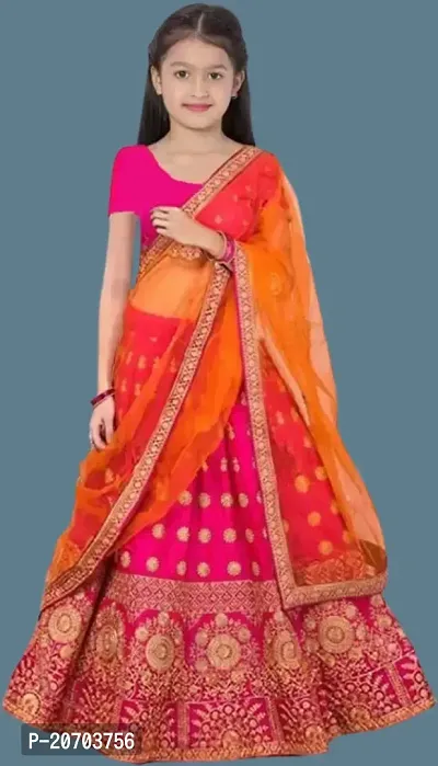 Kids_@_Lehenga Choli Dupatta Set-thumb0