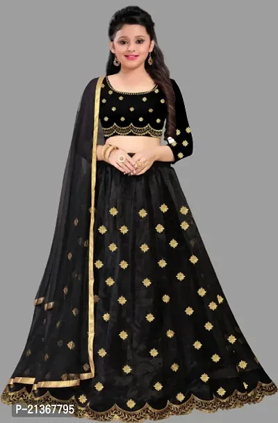 Kids_ Lehenga Choli Dupatta Set