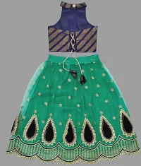 Kids Lehenga Choli Dupatta Set-thumb1