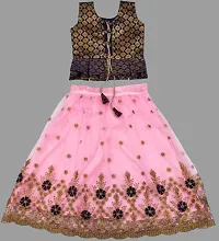 Kids Lehenga Choli Dupatta Set-thumb1