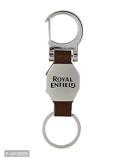 Key ring For Royal Enfield (Bullet) Brown- 1 Pcs Key Chain