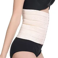 Stylish Beige Polyester Solid Tummy Shaper For Women-thumb3