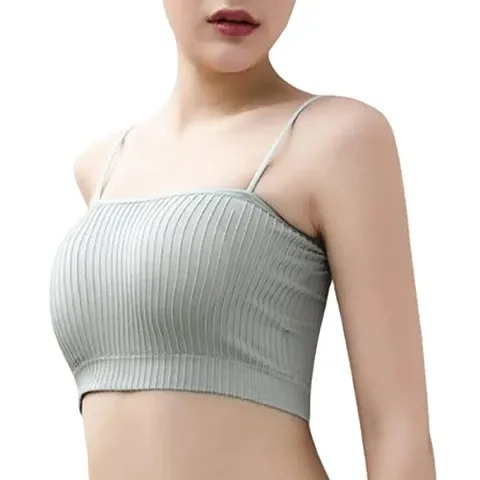 Aesthetik Women's Solid Lightweight Wirefree Full Coverage Regular Wear Bra Pack of 1 (L_T_7781)