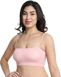Stylish Multicoloured Cotton Solid Bras For Women Pack Of 4-thumb2