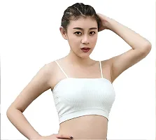 Stylish Multicoloured Cotton Solid Bras For Women Pack Of 3-thumb2