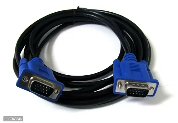 AdzMozi 15 Pin Male to Male Vga Cable 1.5 M-thumb0