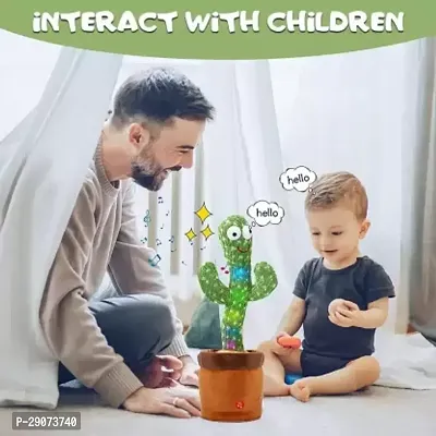 Battery Operated Dancing Cactus Toy-thumb2