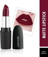 Magic Maroon Matte Lipstick-thumb2