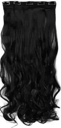 Black Curly Hair Extension-thumb2