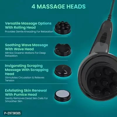 Full Body Massager Massage Machine Back Legs Neck Shoulder Massager  (Black)-thumb2
