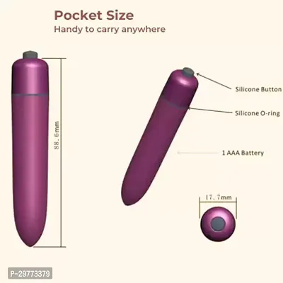 Bullet Vibrator Handheld Massager  (Multicolor)-thumb3