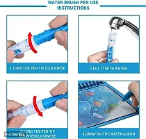 Magic Doodle Pen, Unlimited Fun With Drawing Reusable Water Activity Pad Reusable Magic Water-thumb3