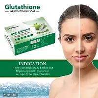 LA Organo Glutathione Neem Tulsi Skin Whitening Soap, with Kojic Acid for Skin Lightening Brightening, Dark Spot and Dead Skin Cell Removal, Fairness Soap - All Skin Type (Pack of 2)-thumb3