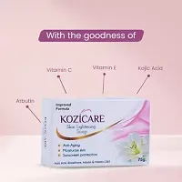 Kozicare Skin Lightening Soap Kojic Acid, Arbutin, Vitamins C  E, Glutathione, Suncreen  (3 x 75 g)-thumb1