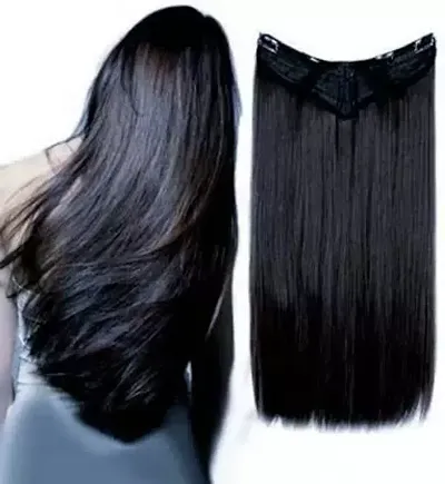 full head long hair wig for women Extension Black Hair Extension