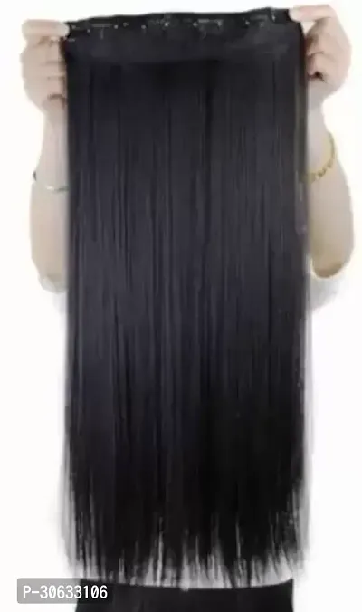 full head long hair wig for women Extension Black Hair Extension-thumb2