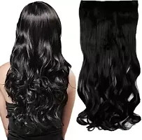 Black Curly Hair Extension-thumb3