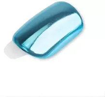 Renee Stick On Nails - MN 02 Blue  (Pack of 24)-thumb3