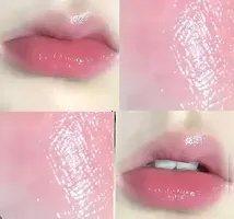 Water Lip Gloss Mirror Lip Glaze Transparent  (3 ml, PINK)-thumb2