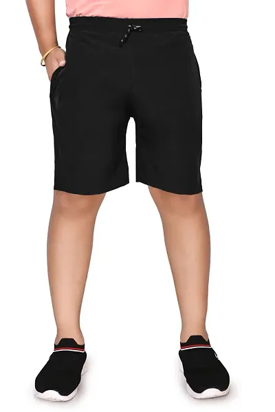 Elegant Solid Nylon Shorts For Men