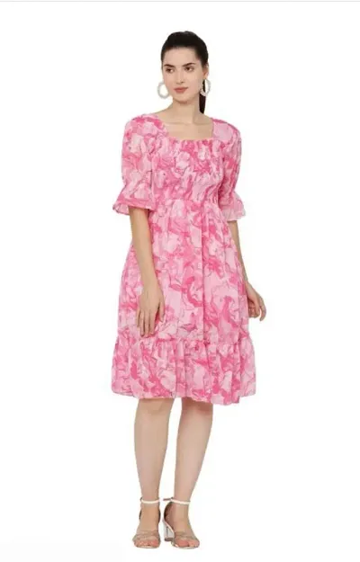 SOWEs COMFY SOFT AMERICAN CREPE DRESS