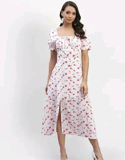 Stylish Embroidery Net Gown For Women