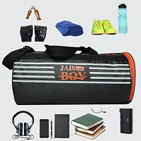 Polyester Duffel Gym Bag Shoe Compartment Shoulder Bag, Sports Bag for Men  Women with Separate-thumb2