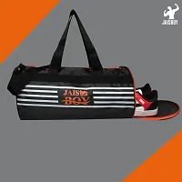 Gym Bag Shoe Compartment Shoulder with Gym Shaker Protein Sipper high Quality Gym Gloves-thumb1