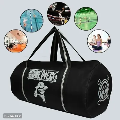 one piec anime printed gym bag Sports Space Polyester Gym Bag Sports  Travel Bag/Sports Kit/Duffle Bags Travel-thumb3