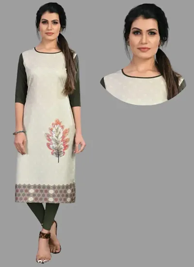 Women's Regular Fit Aline Kurti