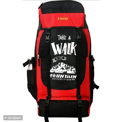 Hiking Bag 70L Rucksack Travel Backpack for Adventure Camping Trekking Bag with Shoes Compartment-thumb0